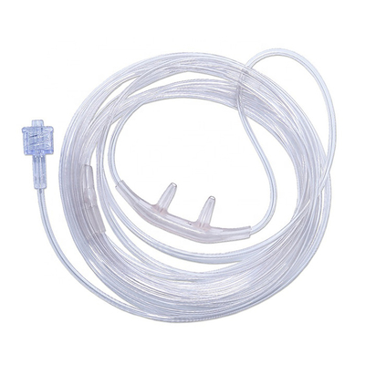 PVC PVC Nasal Monitoring Cannula With Filter Oxygen Nasal Cannula With Male/Female Pressure Monitoring Lock Nasal Luer Cannula